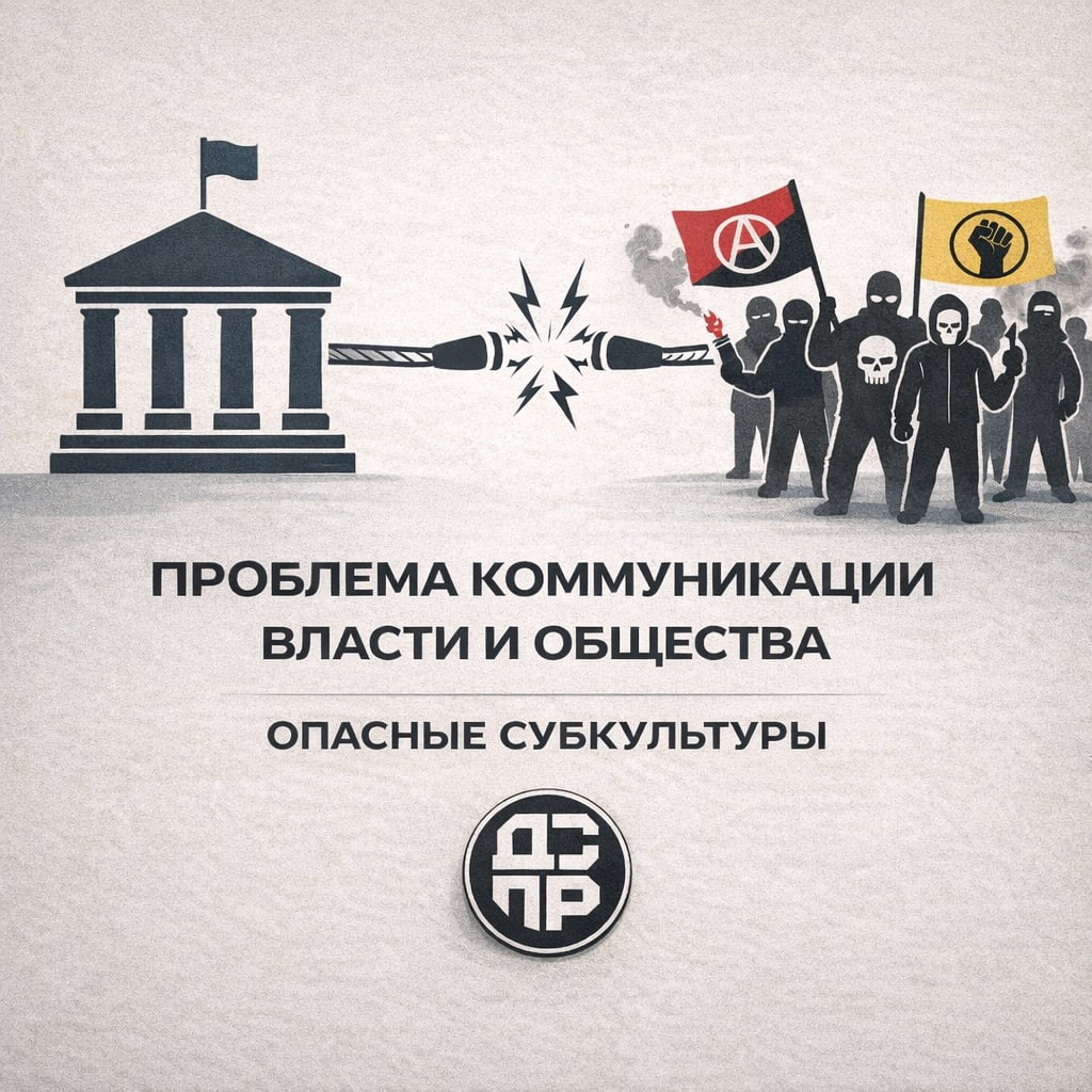 Проблемы коммуникации с органами власти и возникновение субкультур на этой почве.